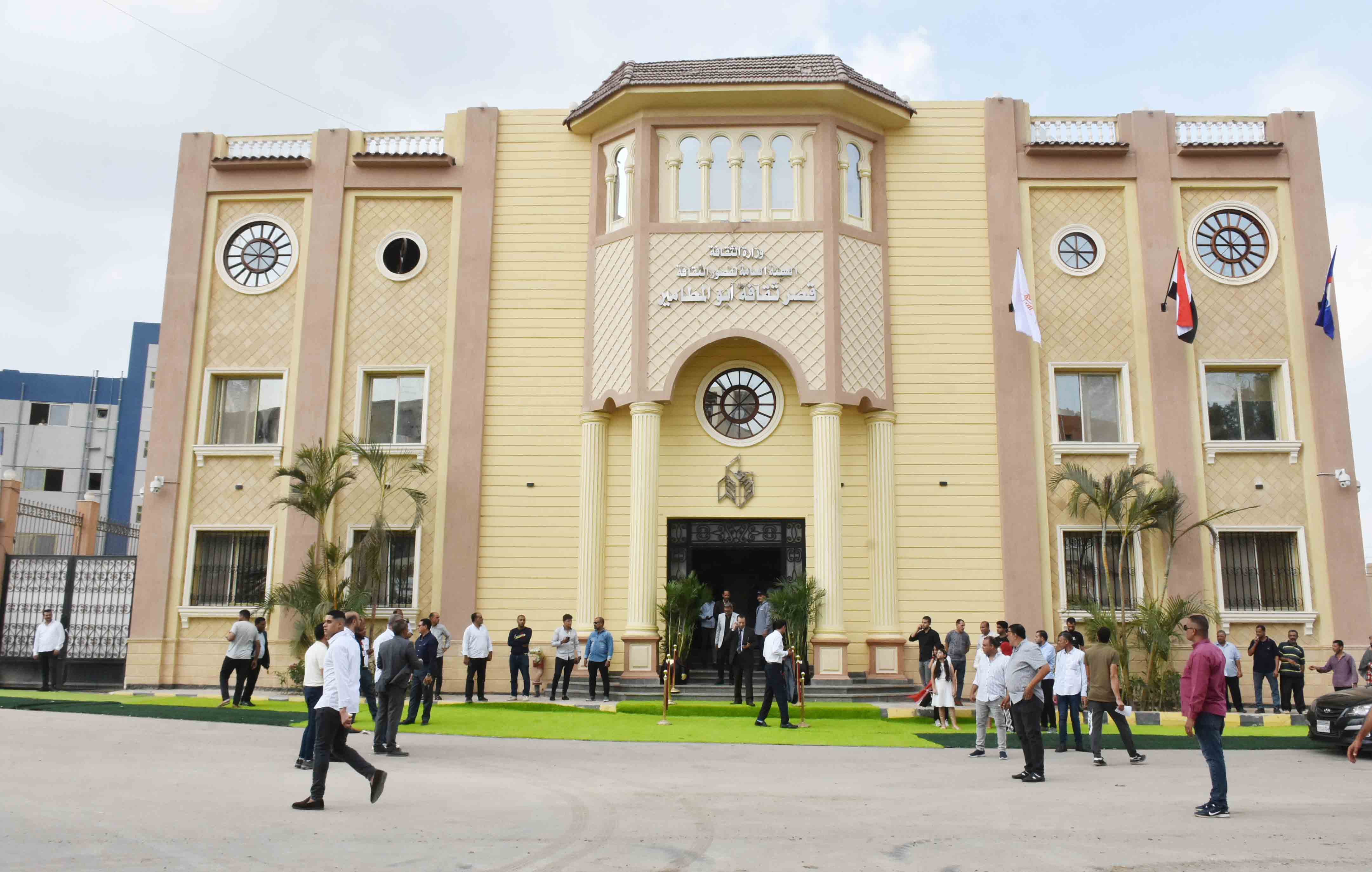 Heraa constructions Abu Al Matamir Culture Palace project